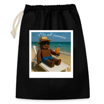 Me all summer - Chill Mode - Gift Bag 30 x 45 cm - black - Front