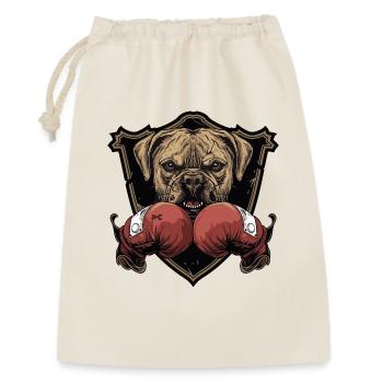 Dog Boxer MMA - Gift Bag 30 x 45 cm - nature - Front