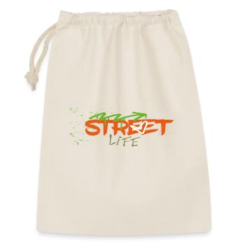 Vie de rue Graffiti - Sac cadeau 30 x 45 cm - nature - Devant