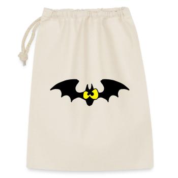 Staring Bat - Two Color Design - Gift Bag 30 x 45 cm - nature - Front