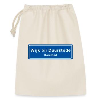 Wijk bij Duurstede signe de nom de lieu - Sac cadeau 30 x 45 cm - nature - Devant