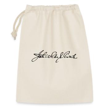 Johann Sebastian Bach signature - Gift Bag 30 x 45 cm - nature - Front