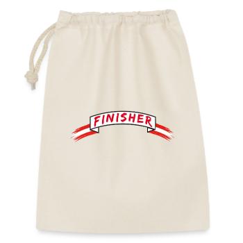FINISHER RUN Banderole Austria - Gift Bag 30 x 45 cm - nature - Front