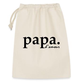 Daddy of love - Gift Bag 30 x 45 cm - nature - Front