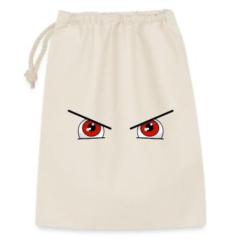 Red eyes for Halloween - Gift Bag 30 x 45 cm - nature - Front