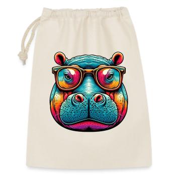 Hippopotamus - Gift Bag 30 x 45 cm - nature - Front