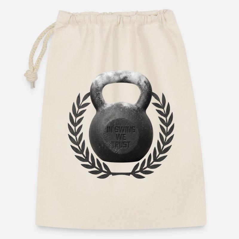 En Swing, nous Faisons confiance - Sac cadeau 30 x 45 cm - nature