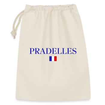 Pradelles France Héritage Écusson - Sac cadeau 30 x 45 cm - nature - Devant