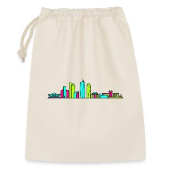 Kunst des Dhaka City Skyline National Monument - Geschenkbeutel aus Baumwolle (30 x 45 cm) - Natur - Vorne