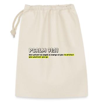Citation biblique - Sac cadeau 30 x 45 cm - nature - Devant