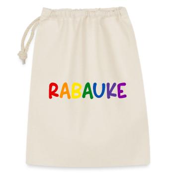 Raclin Lettres Colorées Arc-En-Ciel - Sac cadeau 30 x 45 cm - nature - Devant