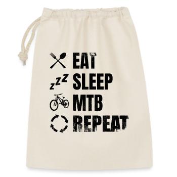 Routine de vététiste - Sac cadeau 30 x 45 cm - nature - Devant