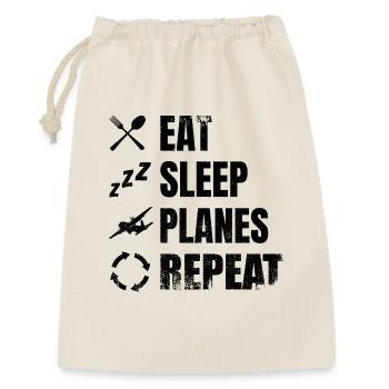 Airplane Enthusiasts - Gift Bag 30 x 45 cm - nature - Front