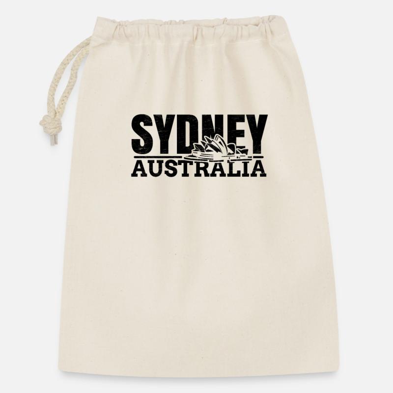 Sydney Australia - Gift Bag 30 x 45 cm - nature