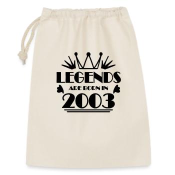 2003 - Born 2003 - Gift Bag 30 x 45 cm - nature - Front