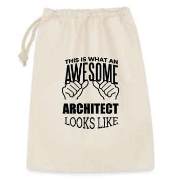 Architect - Gift Bag 30 x 45 cm - nature - Front