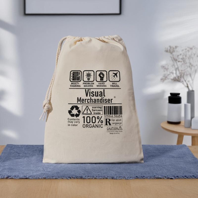 Visual Merchandiser multi tasking problem solving Geschenkbeutel aus Baumwolle (30 x 45 cm)