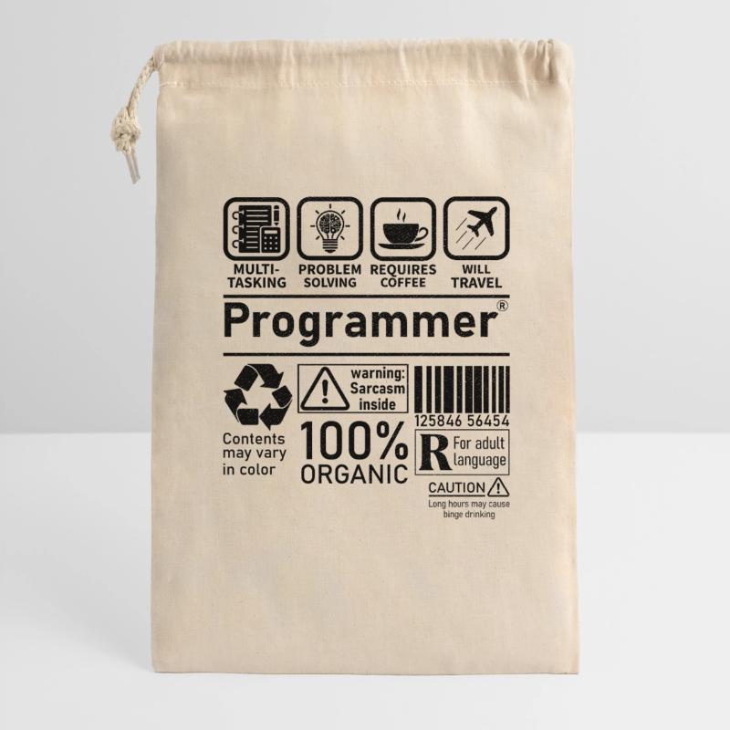 Programmer multi tasking problem solving requires Geschenkbeutel aus Baumwolle (30 x 45 cm)