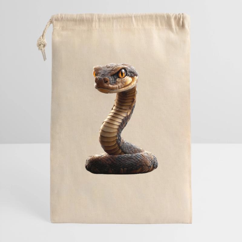 serpent, python, cobra, serpent à sonnettes, serpents Sac cadeau 30 x 45 cm