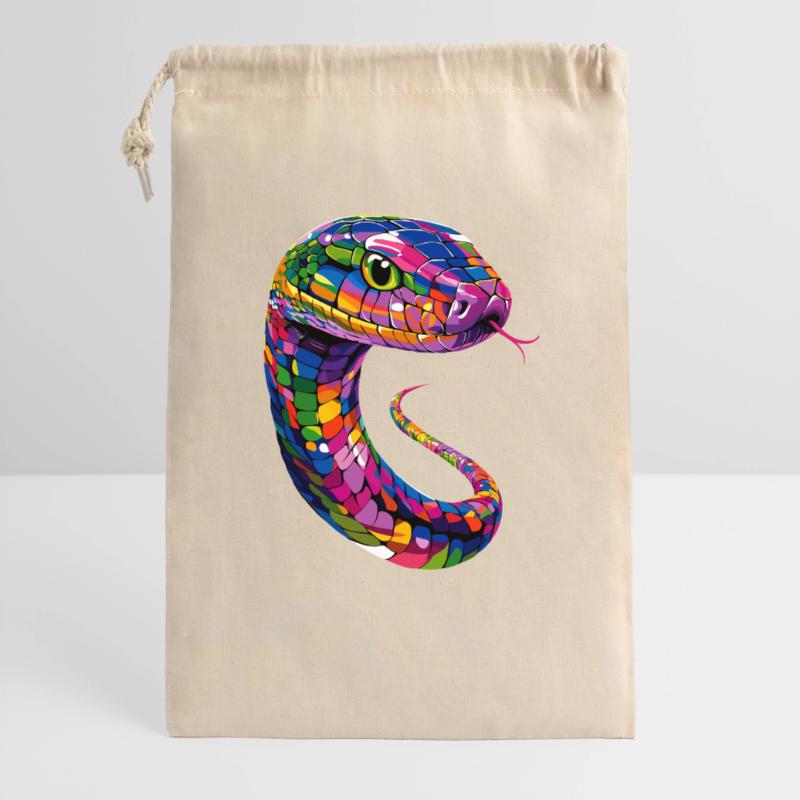 serpent, python, cobra, serpent à sonnettes, serpents Sac cadeau 30 x 45 cm