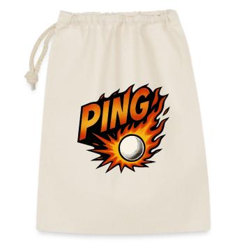 Ping Pong - Tennis de Table - Sac cadeau 30 x 45 cm - nature - Devant