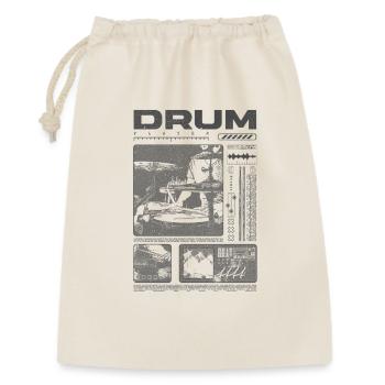 Rock Drummer Drum Player Streetwear - Gift Bag 30 x 45 cm - nature - Front
