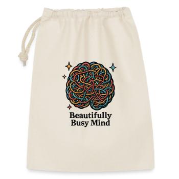 Colorful balls of thoughts - Gift Bag 30 x 45 cm - nature - Front