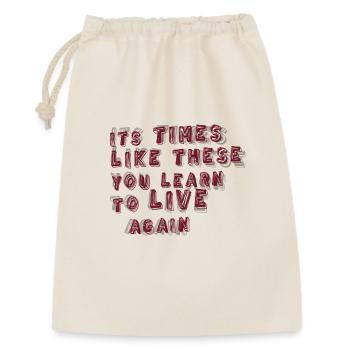 times like these - Gift Bag 30 x 45 cm - nature - Front