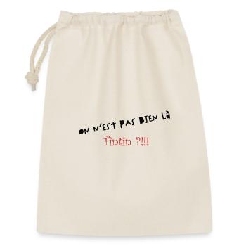 We're not here - Gift Bag 30 x 45 cm - nature - Front