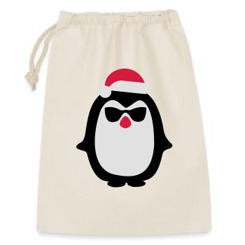 Christmas Penguin - Gift Bag 30 x 45 cm - nature - Front