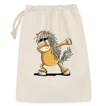 Cool Dab Dance Horse Dabbing Pony Comic - Sac cadeau 30 x 45 cm - nature - Devant