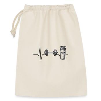 Fitness Motivations Power Design - Sac cadeau 30 x 45 cm - nature - Devant