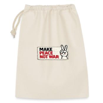 War No More – Sticker Peace & Humanity  - Sac cadeau 30 x 45 cm - nature - Devant