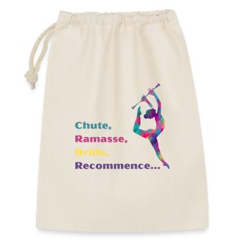 Chute-_Ramasse-_Recommence-- - Sac cadeau 30 x 45 cm - nature - Devant