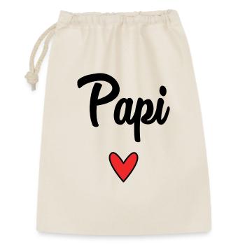 HAPPY FATHER'S DAY. DAD. FATHER'S DAY. FATHER. GOOD - Gift Bag 30 x 45 cm - nature - Front