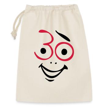 Juhu 30 years! - Gift Bag 30 x 45 cm - nature - Front