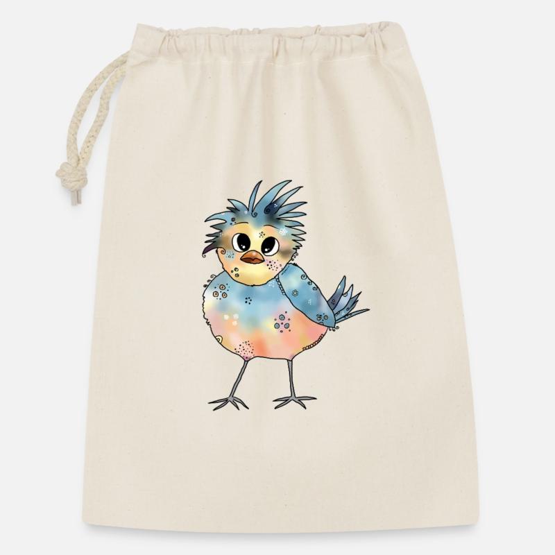 Bunter_Vogel - Gift Bag 30 x 45 cm - nature