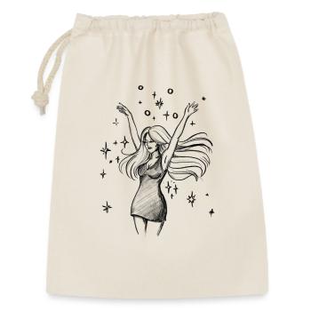 Dancing Woman Empowerment - Illustration - Gift Bag 30 x 45 cm - nature - Front