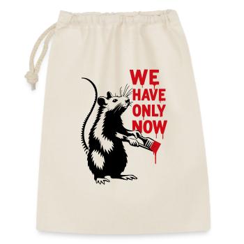 We Only Now Rat Art - Gift Bag 30 x 45 cm - nature - Front