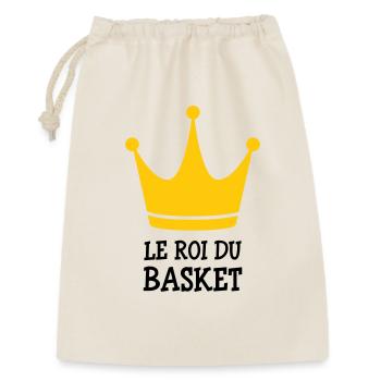 Le Roi du Basket - Sac cadeau 30 x 45 cm - nature - Devant