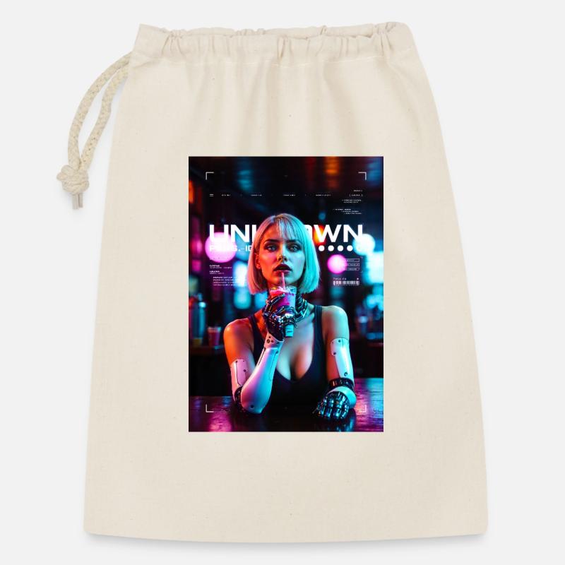 Neon dreams - Gift Bag 30 x 45 cm - nature