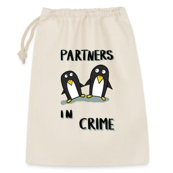 Partners in Crime - Gift Bag 30 x 45 cm - nature - Front
