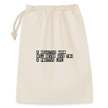 Motivational saying - Gift Bag 30 x 45 cm - nature - Front