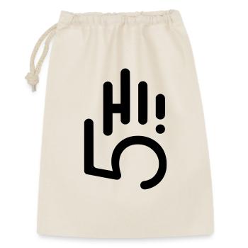 HI5 hi five - Gift Bag 30 x 45 cm - nature - Front
