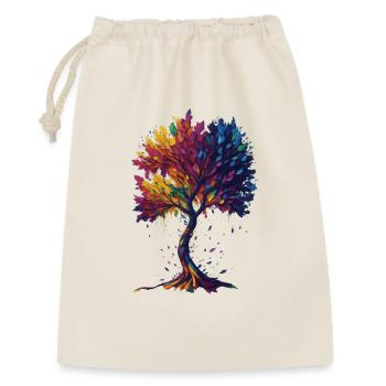 Arbre de vie - Sac cadeau 30 x 45 cm - nature - Devant