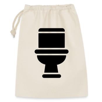 toilet - Gift Bag 30 x 45 cm - nature - Front