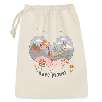 Save Planet - Gift Bag 30 x 45 cm - nature - Front