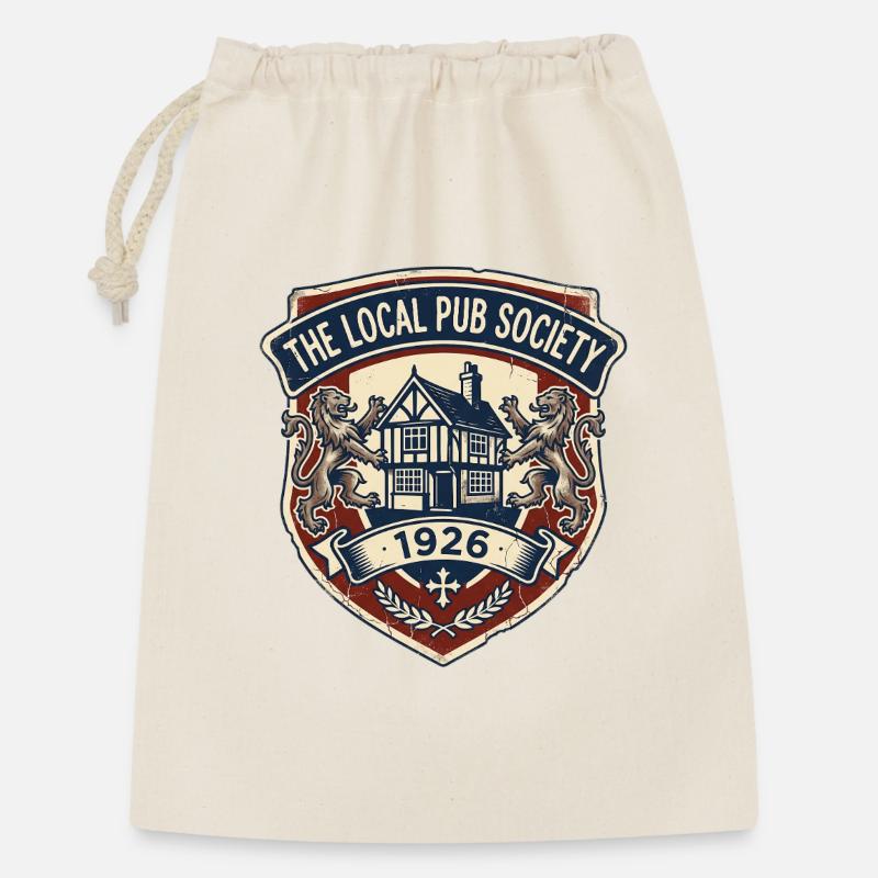 Pub Society - Gift Bag 30 x 45 cm - nature