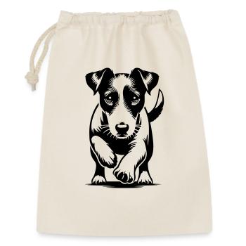 Jack Russell Terrier - Sac cadeau 30 x 45 cm - nature - Devant