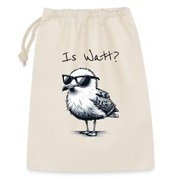 Is Watt Coole Möwe Urlaub Nordsee - Sac cadeau 30 x 45 cm - nature - Devant